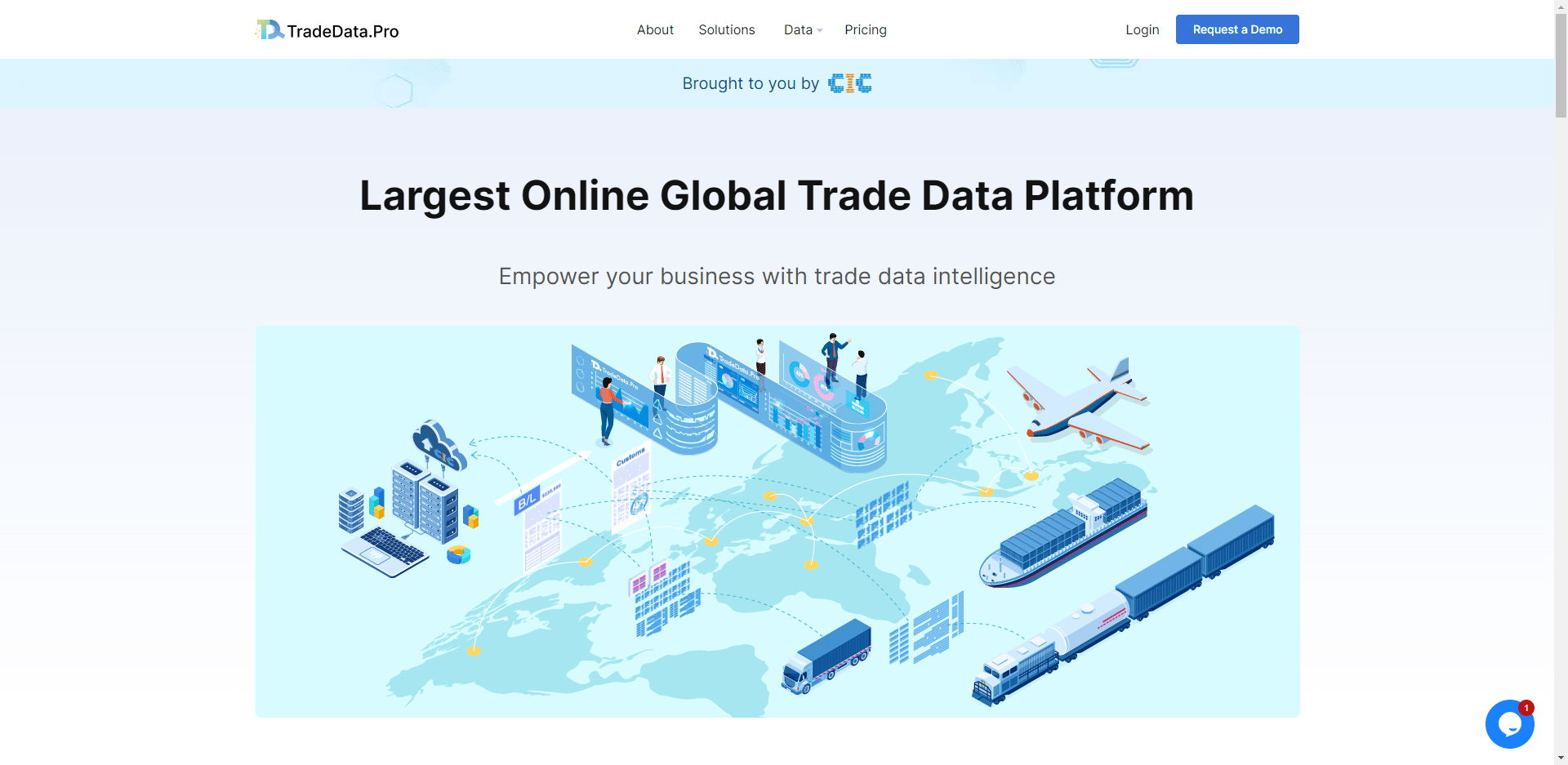 Access TradeData.Pro, the largest trade data platform
