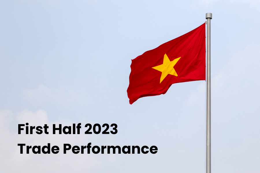 Vietnam's First half 2023 trade performance