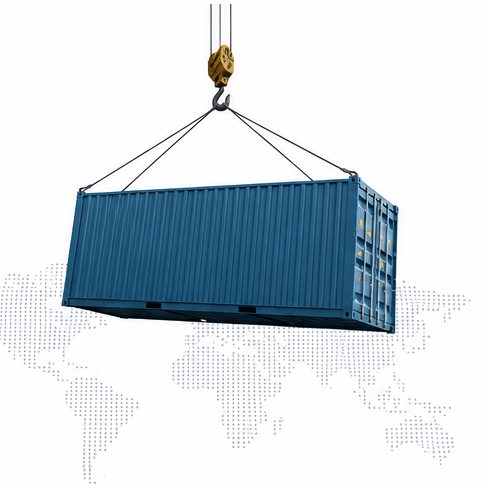 Container shipment records used for maritime import and export research