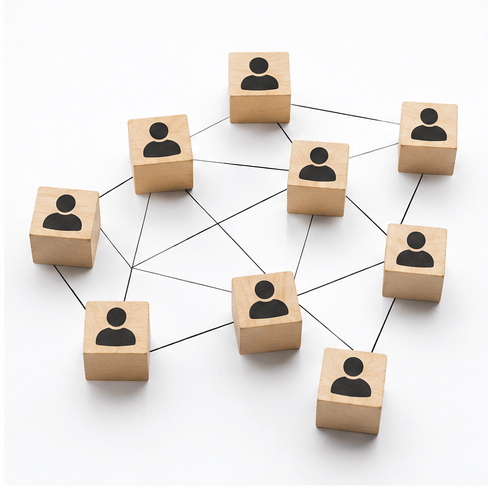 Buyer and supplier network relationships in international trade data